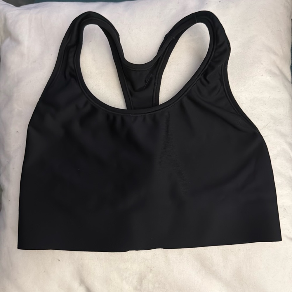 Champions black racer back sports bra size XS.